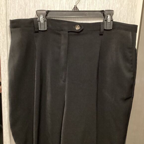 NWOT Sag Harbor Brand Women’s Size 16 Black Dress Slacks - Picture 5 of 11
